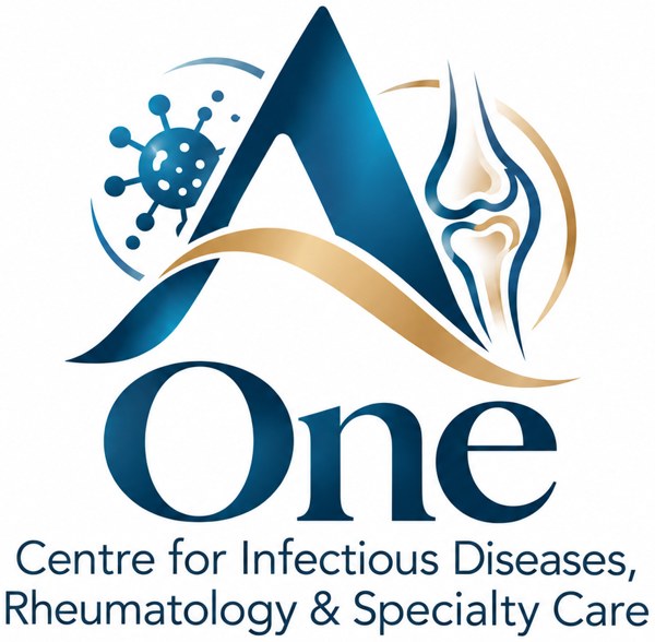 AOne Centre for Infectious Diseases, Rheumatology & Specialty Care logo